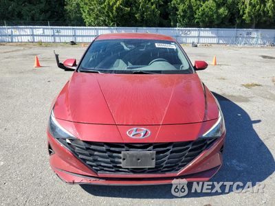 Piąte zdjęcie samochodu w środku: 2021 HYUNDAI ELANTRA SEL VIN:KMHLM4AG3MU072843 - miniatura