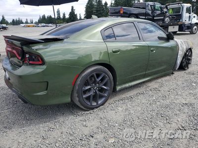 Trzecie zdjęcie samochodu z tyłu: 2021 DODGE CHARGER R/T VIN:2C3CDXCT6MH553452 - miniatura