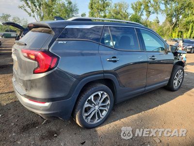 Trzecie zdjęcie samochodu z tyłu: 2018 GMC TERRAIN SLT VIN:3GKALVEX1JL350549 - miniatura