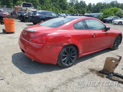 Trzecie zdjęcie samochodu z tyłu: 2008 INFINITI G37 BASE VIN:JNKCV64E68M127443 - miniatura
