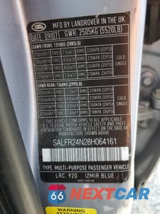 Zdjęcie 13 z 13 samochodu: 2008 LAND ROVER LR2 HSE VIN:SALFR24N28H064161 - miniatura