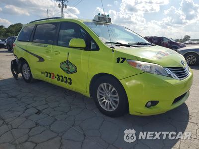 Czwarte zdjęcie samochodu z boku: 2014 TOYOTA SIENNA XLE VIN:5TDYK3DC2ES483434 - miniatura