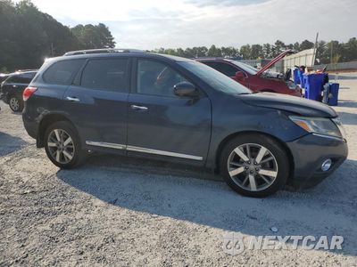 Czwarte zdjęcie samochodu z boku: 2015 NISSAN PATHFINDER S VIN:5N1AR2MM6FC609583 - miniatura