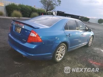Trzecie zdjęcie samochodu z tyłu: 2011 FORD FUSION SEL VIN:3FAHP0JG9BR211877 - miniatura