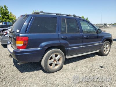 Trzecie zdjęcie samochodu z tyłu: 2004 JEEP GRAND CHEROKEE OVERLAND VIN:1J8GW68J94C375198 - miniatura