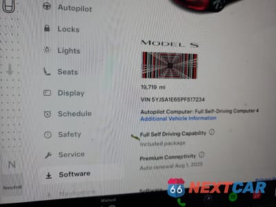 Zdjęcie 9 z 14 samochodu: 2023 TESLA MODEL S VIN:5YJSA1E65PF517234 - miniatura