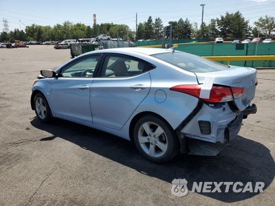 Drugie zdjęcie samochodu z przodu: 2013 HYUNDAI ELANTRA GLS VIN:KMHDH4AE0DU845243 - miniatura