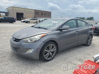 2012 HYUNDAI ELANTRA GLS 5NPDH4AE9CH112279 - główne zdjęcie licytacji z USA - miniatura