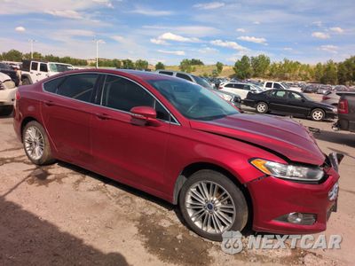 Czwarte zdjęcie samochodu z boku: 2016 FORD FUSION SE VIN:3FA6P0HD5GR380465 - miniatura