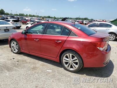 Drugie zdjęcie samochodu z przodu: 2014 CHEVROLET CRUZE LTZ VIN:1G1PG5SB4E7375077 - miniatura