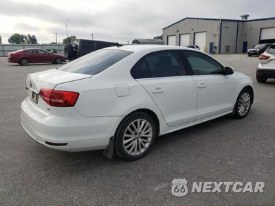 Trzecie zdjęcie samochodu z tyłu: 2015 VOLKSWAGEN JETTA SE VIN:3VWD17AJXFM317429 - miniatura