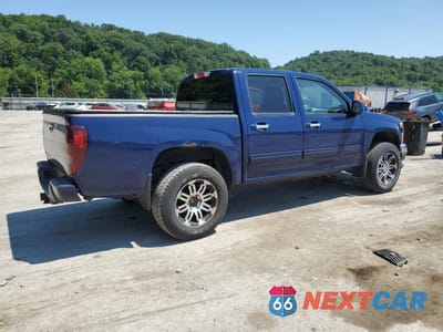 Trzecie zdjęcie samochodu z tyłu: 2011 CHEVROLET COLORADO LT VIN:1GCHTCFE8B8118610 - miniatura