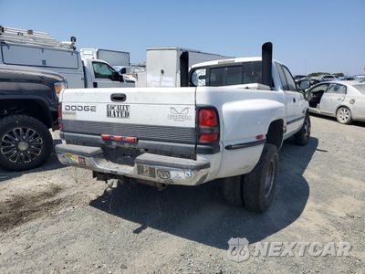 Trzecie zdjęcie samochodu z tyłu: 1999 DODGE RAM 3500 VIN:1B7MC3361XJ574735 - miniatura