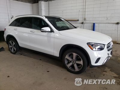 Czwarte zdjęcie samochodu z boku: 2022 MERCEDES-BENZ GLC 300 4MATIC VIN:W1N0G8EBXNG112929 - miniatura