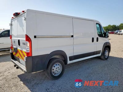 Trzecie zdjęcie samochodu z tyłu: 2023 RAM PROMASTER 2500 2500 STANDARD VIN:3C6LRVVG6PE589988 - miniatura