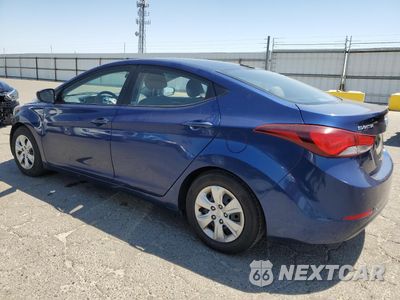 Drugie zdjęcie samochodu z przodu: 2016 HYUNDAI ELANTRA SE VIN:5NPDH4AE8GH674647 - miniatura