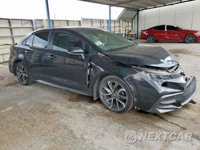 Czwarte zdjęcie samochodu z boku: 2021 TOYOTA COROLLA SE VIN:JTDS4MCE7MJ072065 - miniatura