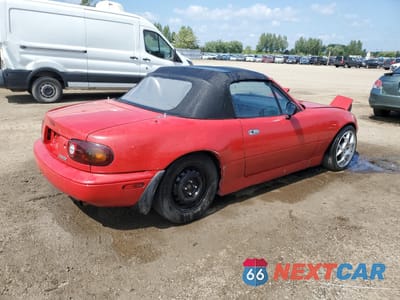 Trzecie zdjęcie samochodu z tyłu: 1990 MAZDA MX-5 MIATA VIN:JM1NA3520L0116737 - miniatura
