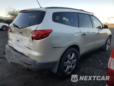 Trzecie zdjęcie samochodu z tyłu: 2011 CHEVROLET TRAVERSE LTZ VIN:1GNKVLEDXBJ346911 - miniatura