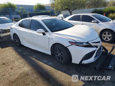 Czwarte zdjęcie samochodu z boku: 2021 TOYOTA CAMRY SE VIN:4T1S31AK3MU561809 - miniatura