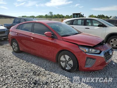 Czwarte zdjęcie samochodu z boku: 2022 HYUNDAI IONIQ BLUE VIN:KMHC65LC1NU270736 - miniatura