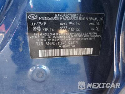Zdjęcie 13 z 15 samochodu: 2018 HYUNDAI ELANTRA SEL VIN:5NPD84LF4JH248127 - miniatura