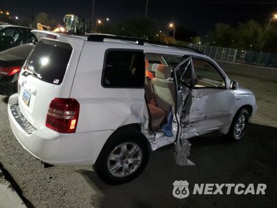 Trzecie zdjęcie samochodu z tyłu: 2001 TOYOTA HIGHLANDER VIN:JTEGF21A810026729 - miniatura