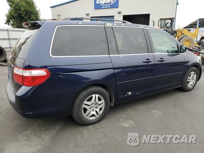 Trzecie zdjęcie samochodu z tyłu: 2006 HONDA ODYSSEY EXL VIN:5FNRL387X6B102742 - miniatura