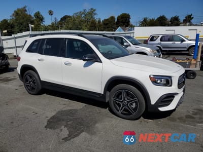 Czwarte zdjęcie samochodu z boku: 2023 MERCEDES-BENZ GLB 250 VIN:W1N4M4GB4PW332446 - miniatura