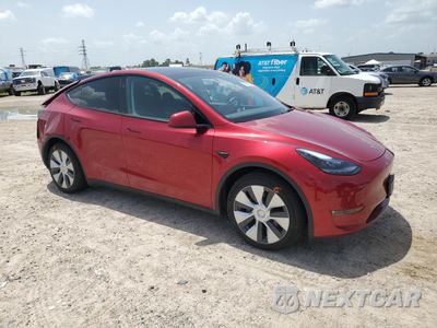 Czwarte zdjęcie samochodu z boku: 2024 TESLA MODEL Y VIN:7SAYGAEE8RF011466 - miniatura