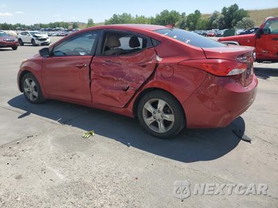 Drugie zdjęcie samochodu z przodu: 2013 HYUNDAI ELANTRA GLS VIN:KMHDH4AE7DU795408 - miniatura