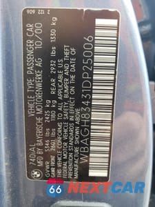 Zdjęcie 13 z 15 samochodu: 2001 BMW 740 IL VIN:WBAGH83431DP25006 - miniatura