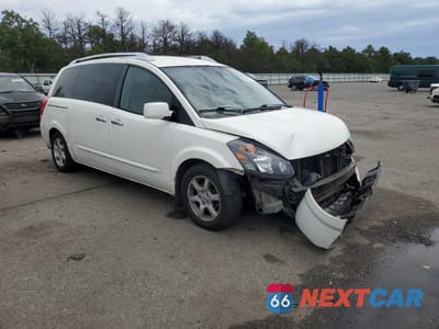 Czwarte zdjęcie samochodu z boku: 2008 NISSAN QUEST S VIN:5N1BV28U78N123088 - miniatura