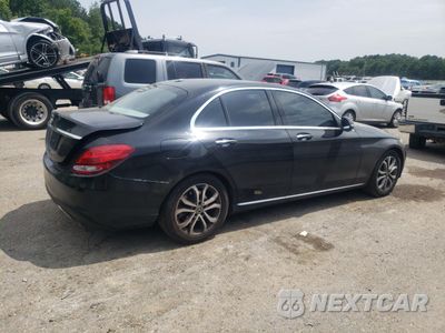 Trzecie zdjęcie samochodu z tyłu: 2018 MERCEDES-BENZ C 300 VIN:55SWF4JB7JU239434 - miniatura