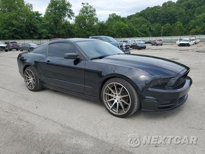 Czwarte zdjęcie samochodu z boku: 2014 FORD MUSTANG VIN:1ZVBP8AMXE5319384 - miniatura