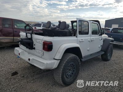 Trzecie zdjęcie samochodu z tyłu: 2021 JEEP WRANGLER UNLIMITED SAHARA 4XE VIN:1C4JJXP67MW768646 - miniatura
