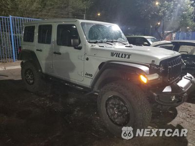 Czwarte zdjęcie samochodu z boku: 2023 JEEP WRANGLER SPORT VIN:1C4HJXDN7PW509945 - miniatura