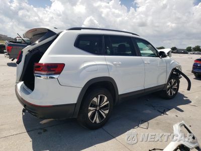Trzecie zdjęcie samochodu z tyłu: 2024 VOLKSWAGEN ATLAS SE VIN:1V2DR2CA3RC604000 - miniatura