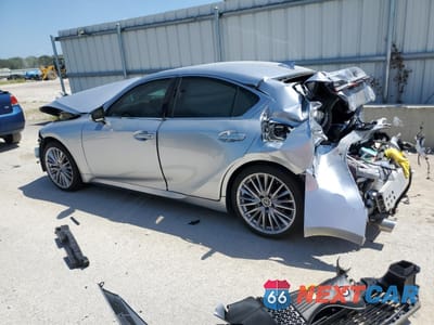 Drugie zdjęcie samochodu z przodu: 2023 LEXUS IS 300 VIN:JTHD81F28P5050763 - miniatura