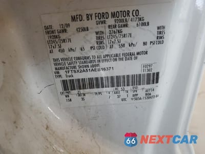 Zdjęcie 12 z 12 samochodu: 2010 FORD F250 SUPER DUTY VIN:1FTSX2A51AEB16371 - miniatura