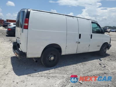 Trzecie zdjęcie samochodu z tyłu: 2004 CHEVROLET EXPRESS G2500 VIN:1GCGG25V641106110 - miniatura