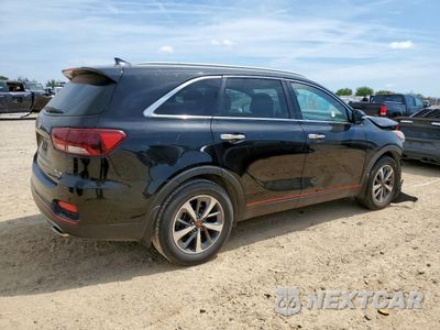 Trzecie zdjęcie samochodu z tyłu: 2019 KIA SORENTO EX VIN:5XYPH4A5XKG464788 - miniatura