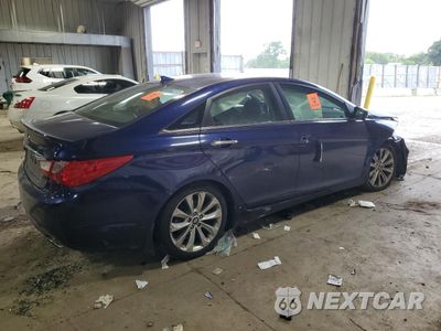Trzecie zdjęcie samochodu z tyłu: 2013 HYUNDAI SONATA SE VIN:5NPEC4AC8DH758691 - miniatura