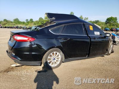Trzecie zdjęcie samochodu z tyłu: 2016 FORD FUSION S VIN:3FA6P0G79GR312021 - miniatura
