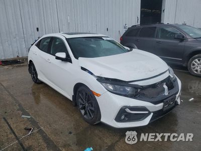 Czwarte zdjęcie samochodu z boku: 2020 HONDA CIVIC EXL VIN:SHHFK7H84LU415303 - miniatura