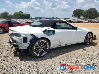 Trzecie zdjęcie samochodu z tyłu: 2021 LEXUS LC 500 VIN:JTHKPAAY6MA100987 - miniatura