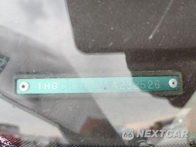 Zdjęcie 12 z 12 samochodu: 1992 HONDA ACCORD EX VIN:1HGCB7672NA232526 - miniatura