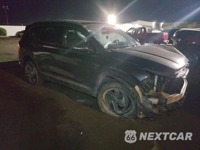 Czwarte zdjęcie samochodu z boku: 2022 HYUNDAI SANTA FE SEL VIN:5NMS3DAJ8NH428467 - miniatura