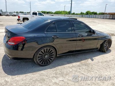 Trzecie zdjęcie samochodu z tyłu: 2018 MERCEDES-BENZ C 300 VIN:WDDWF4JB7JR409938 - miniatura