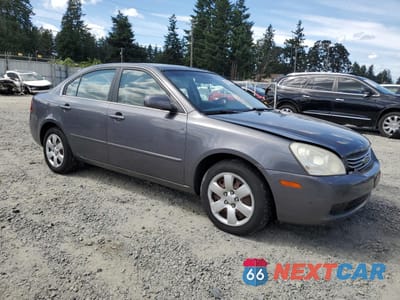 Czwarte zdjęcie samochodu z boku: 2007 KIA OPTIMA LX VIN:KNAGE123375109141 - miniatura